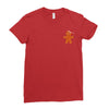 ugly ginger cookies pocket Ladies Fitted T-Shirt
