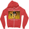 Gustav Klimt The Kiss Zipper Hoodie