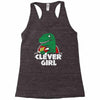 clever girl Racerback Tank