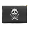 black metal panda Accessory Pouches