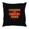 Legends Are Born In June Throw Pillow