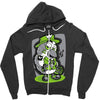 bird and money Zipper Hoodie