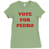 napoleon dynamite   vote for pedro Ladies Fitted T-Shirt