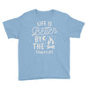 life is better by the camp fire Youth Tee