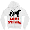 love stinks Zipper Hoodie