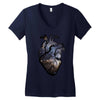 galaxy heart Women's V-Neck T-Shirt