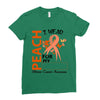 wear peach for  my [you can write any name] Ladies Fitted T-Shirt