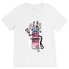 mixed up V-Neck Tee