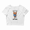 sarcasm Crop Top