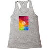 letter a  initial Racerback Tank