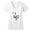 camp north star Women's V-Neck T-Shirt