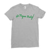 Go vegan baby Ladies Fitted T-Shirt