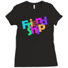 friend ship Ladies Fitted T-Shirt