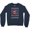 ugly santa dabbing Crewneck Sweatshirt