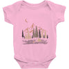 night in the forest Baby Bodysuit