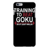 train insaiyan gym training to beat goku or krillin dbz dragon ball z iPhone 6 Plus/6S Plus Case