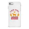 This Girl Loves Her Labrador Retriever iPhone 7 Case