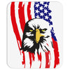 american eagle usa flag head Mousepad