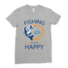 Fishing Ladies Fitted T-Shirt