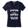 hawking av club middle school Women's V-Neck T-Shirt