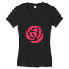 flower Women's V-Neck T-Shirt