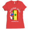 senegal national team youth 2018 fifa world cup Ladies Fitted T-Shirt