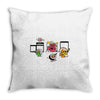 rock'n rollz Throw Pillow