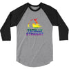 Totally Straight Lgbt Unicorn 3/4 Sleeve Shirt