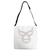blue demon   lucha libre mexicana Adjustable Strap Totes