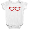 kacamata red Baby Bodysuit
