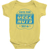 vote deez nuts Baby Onesie