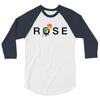 Rose 3/4 Sleeve Shirt