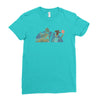 jurassic story Ladies Fitted T-Shirt