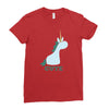 cute (2) Ladies Fitted T-Shirt
