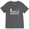 gas, grass or ass everyone pays V-Neck Tee