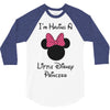 I'm Having a Little Disney Princess 3/4 Sleeve Shirt