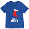 well hung V-Neck Tee