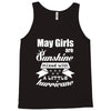 May Girls Are Sunshine Mixed With A Little Hurricane Tank Top
