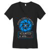 aperture science volunteer Women's V-Neck T-Shirt