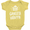 gangsta wrappa Baby Bodysuit