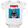 Jaws Parody Paws Baby Bodysuit