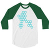six hexagonal best trending 3/4 Sleeve Shirt