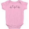 chess heartbeat Baby Bodysuit