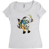 anarchy adventure time Women's Triblend Scoop T-shirt