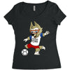 Zabivaka Women's Triblend Scoop T-shirt