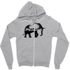 wild africa Zipper Hoodie