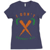 i don't carrot all Ladies Fitted T-Shirt