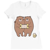bff Ladies Fitted T-Shirt