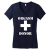 orgasm donor american pie reunion stifler funny Women's V-Neck T-Shirt
