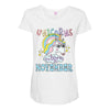 unicorns are born in november cute unicorn Maternity Scoop Neck T-shirt